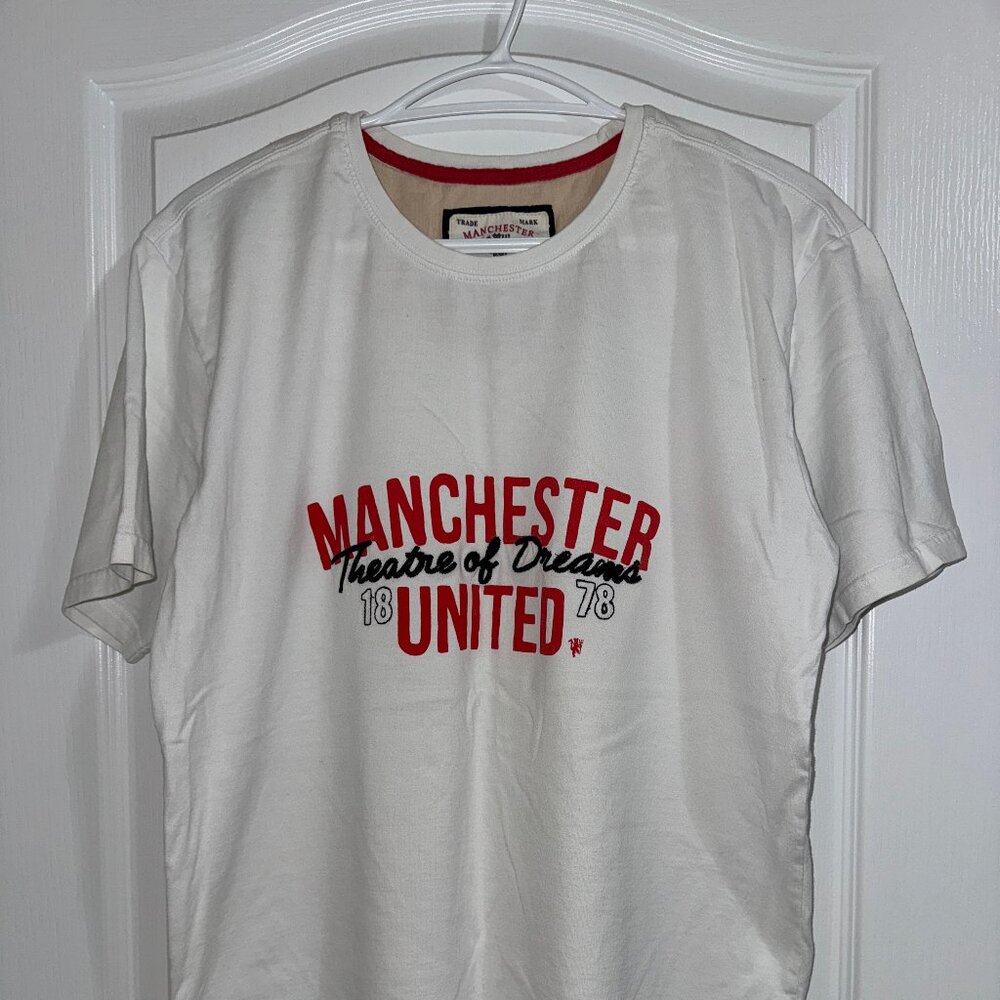 Manchester United Theatre of Dreams White T-Shirt